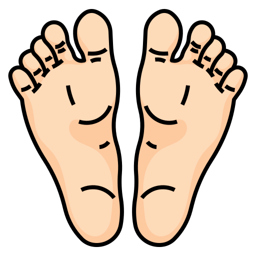 pieds